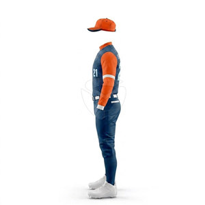 Conjunto Completo de Uniforme de Béisbol para Hombre, Tela Transpirable, Diseño Ligero, Ideal para Entrenamiento Deportivo al Aire Libre y Rendimiento en Equipo - Product Image 3