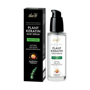Coffrets de Soins Capillaires Halal Végétaliens : Sérum Capillaire à la Kératine Végétale, Huile d'Argan, Protection UV, Réparation Cheveux Secs et Abîmés, Anti-Frisottis, Lisse et Brillant - Product Image 1