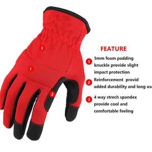Guantes de Trabajo con Protección de Agarre Duradero para Tareas Pesadas, Ajuste Cómodo y Flexible para Uso Industrial y Doméstico - Product Image 2