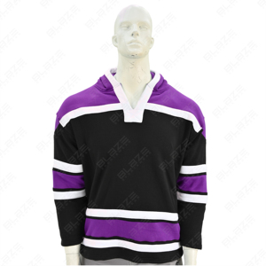 Sweat-shirt d'entraînement sur gazon synthétique pour hockey sur glace personnalisé |   Vêtements de performance en tissu technique |   Vêtements de sport légers à séchage rapide en gros 2026 - Product Image 5