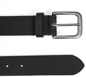 2026 Men's Custom Logo Genuine Leather Belt Wholesale OEM High-Quality <b>Dress</b> Casual Jeans Belts With Stylish Pin Buckle Design - Product Image 3