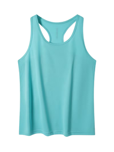 Débardeurs de sport pour hommes en gros, personnalisables, unisexes, super doux, très élastiques, sans manches, pour la gym et la course à pied - Product Image 3
