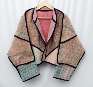 Veste vintage Kantha élégante de style nouveau, de qualité supérieure, 100% coton, respirante et écologique, toutes saisons - Product Image 2