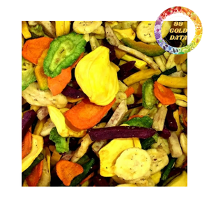 Healthy Low-Fat Baked Mixed Fruit & <b>Vegetable</b> Chips Ready to Eat Bulk Supply OEM Vietnam Manufacturer - Product Image 1