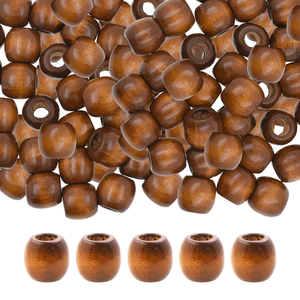 Perles en bois rondes FAIZA CRAFT faites à la main en plusieurs couleurs pour la fabrication de bijoux, tailles personnalisées, logo personnalisé, emballées dans une boîte - Product Image 6