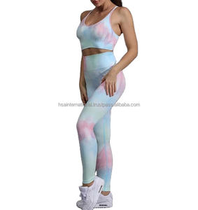 New Fully Sublimated <b>Seamless</b> Yoga Suit Women Tracksuit Workout <b>Set</b> Sportswear Outfit Fitness High Waisted <b>Legging</b> <b>Set</b> - Product Image 1