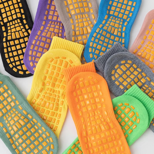 Custom Disposable Non-Slip <b>Trampoline</b> Grip Men's 100% Cotton Anti-Bacterial Quick Dry Spring Sports Socks - Product Image 6