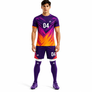 Kit de football sur mesure de haute qualité, nouveau design, kit de football personnalisé avec nom d'équipe, vêtements de sport, kit de football - Product Image 4