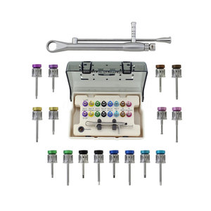 Kit de Prótesis de Implantes Dentales con Instrumentos de Precisión, Operado Manualmente, de Acero Inoxidable Reutilizable, con Certificación CE - Product Image 1