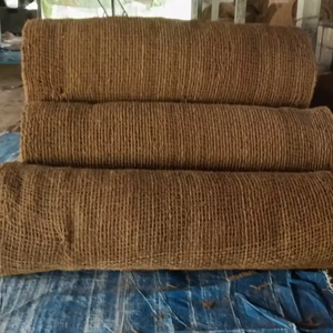 Tapis rectangulaire de haute qualité à thème naturel, décoratif, en COIR GEOTEX, design traditionnel, multifonctionnel, pour usage intérieur, fabriqué à la machine, Jucor - Product Image 1