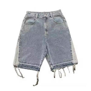 Meilleur prix, shorts en jean décontractés, logo personnalisé, 100% coton, écologiques, respirants, nouvelle arrivée pour la vente en ligne - Product Image 1