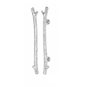 <b>Rustic</b> Cast Iron Branch Cabinet Handle for Kitchen Furniture Pull Durable Novelty Shape Design - Product Image 2