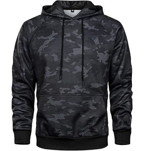 Sudadera con Capucha de Camuflaje Negra para Hombre, Manga Larga, Tejido Softshell de Poliéster Transpirable, Chaqueta para Caza, la Mejor Sudadera de Caza de Pakistán - Product Image 5