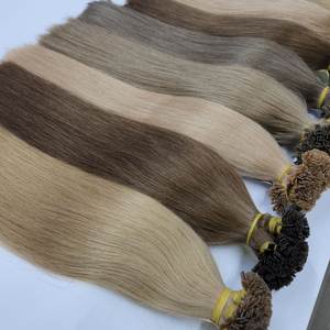 Extensions de cheveux humains vierges vietnamiens non traités Dream Hair T03 à pointe plate, 8 pouces, double trame machine, extrémités super double drawn - Product Image 5