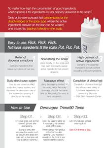 Dermagen Trimo90 Anti-chute de cheveux Prévention Repousse Traitement tonique Cuir chevelu Fabriqué en Corée Kbeauty - Product Image 2