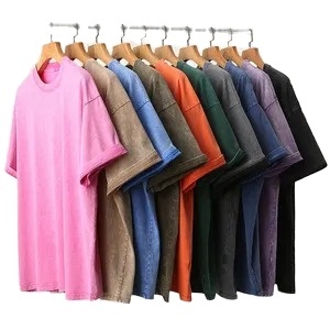 T-shirt Homme Oversize à Épaules Tombantes 220g OMMIZ – Qualité Supérieure Streetwear Coton Lourd – Impression Personnalisée – T-shirts Cool - Product Image 5