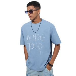 Vente chaude personnalisé 180g imprimé T-Shirt à manches courtes hommes surdimensionné O cou 100% coton t-shirts meilleur pour un usage quotidien - Product Image 1