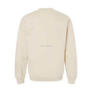 Sudadera de cuello redondo de algodón de alta calidad para hombres Sudadera con capucha de hombro caído Unisex Diseño bordado Nueva llegada OEM en blanco - Product Image 2