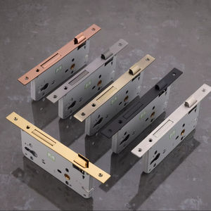 Poignées de meuble cylindriques modernes robustes à 3 broches en laiton massif et zinc pour mobilier de bureau, d'hôpital et d'école - Product Image 1