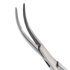 Overholt Forceps 8.25 Inch <b>Small</b> Jaw Surgical Hemostatic Instrument Stainless Steel Vascular Clamp Precision Reusable <b>Tool</b> - Product Image 4
