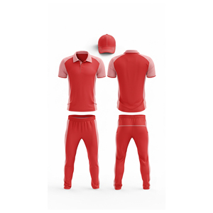 Conjunto de Uniforme de Cricket Sublimado – Equipo Personalizado |   Uniforme Completo de Cricket para Hombres, Mujeres y Jóvenes, Camiseta Polo y Pantalones - Product Image 1