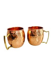 Brilliant Copper Moscow Mule <b>Mugs</b> Crafted For Ice Cold Cocktails Perfect Drinkware For Kitchen Bar And Social Events - Product Image 5