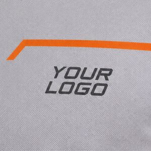 Premium Grey And <b>Orange</b> Mens <b>Polo</b> Shirt With Contrast Side Panel Design Custom Logo Embroidery Athletic Golf Casual Sportswear - Product Image 5