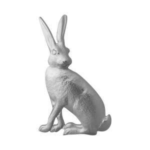 Elegante Escultura de Conejo de Aluminio Fundido, Estatua Decorativa de Animal de Metal para Jardín, Césped, Patio y Decoración del Hogar - Product Image 5