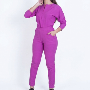 High Quality Eco Friendly Knitted Hospital Scrub Uniforms for <b>Doctors</b> Nurses Customized Color and Logo Wholesale Medical <b>Sets</b> - Product Image 5