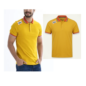 Camiseta de Golf Casual Lisa de Alta Calidad al por Mayor, Diseño Personalizado con Logotipo Impreso y Bordado, Polo de Algodón Bordado para Hombre - Product Image 1