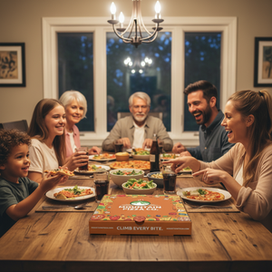 High Quality Custom Printing Personalized <b>Pizza</b> <b>Box</b> for <b>Pizza</b> Packaging with Logo and Corrugated Material - Product Image 1