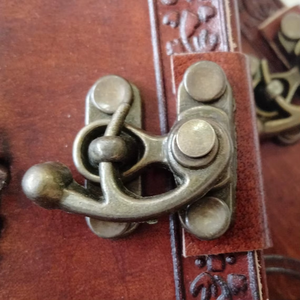 Premium Quality Genuine <b>Leather</b> Handmade Journal Triple Moon Single Stone Journal C-Look Notebook <b>Leather</b> <b>Diary</b> Fore Loved - Product Image 4