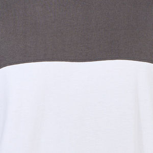 Conjunto de Camiseta y Pantalones Cortos de Algodón 220g para Hombre, Color Gris y Blanco, Estilo Urbano, Informal, Transpirable, Tejido de Punto, para Verano - Product Image 5