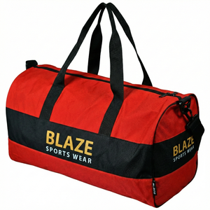 Custom logo gym bag Sports duffle bag Fitness travel bag Training gym bag sports bag OEM/ODM manufacturer Shoulder <b>strap</b> - Product Image 1