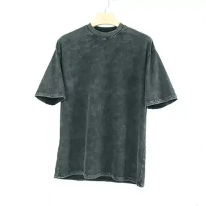 Camisetas de Tela Dobby de Poliéster/Algodón de Alta Calidad, 240 g/m², para Hombre y Mujer, Personalizables, Lisas, Casuales, de Corte Regular y Peso Pesado - Product Image 2