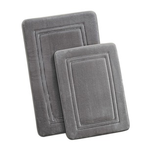 Thick Velveteen Bath <b>Mat</b> Eco-Friendly Non-Slip Soft Water Absorption Jacquard Embroidered Polyester Animal Print Home Hotel Use - Product Image 3