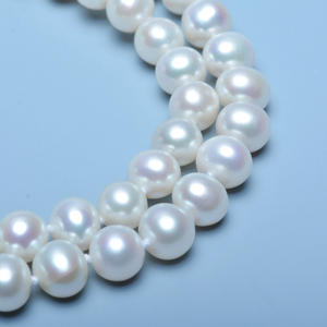 Collier pendentif en perle d'eau douce de 8-9 mm avec agate rose presque parfaite, bijoux en argent S925 - Product Image 3