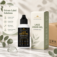 Gel Liquide Fixant Fort Anti-Frisottis pour Perruques à Dentelle Marques de Distributeurs (Private Label)