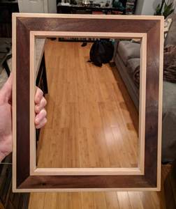 Premium Epoxy Resin <b>Wood</b> Photo <b>Frame</b> Handmade Natural Live Edge Wooden <b>Picture</b> <b>Frame</b> for Home Office Decoration - Product Image 1
