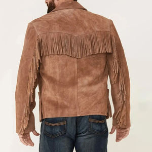 Blouson Cowboy en Gros Nouveau Design Qualité Supérieure Vêtements Western Haut de Gamme Enduits Longs et Tendance les Plus Vendus - Product Image 4