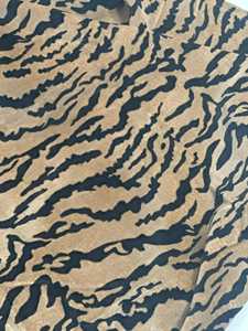 Tissu d'ameublement en velours de coton de luxe, imprimé léopard, vendu au mètre, tissus textiles pour rideaux - Product Image 2