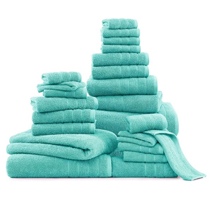 Serviette en coton 100% écologique, couleur unie, personnalisable, très absorbante, prix abordable, service OEM, usine de serviettes, best-seller - Product Image 6