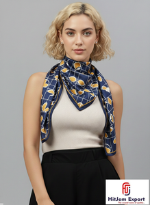 Foulards carrés pour femmes Tissu doux léger Accessoires de mode élégants Parfait pour un faible approvisionnement en quantité minimale de commande - Product Image 4