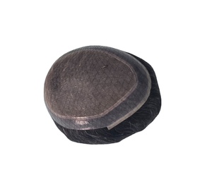 Peluca de Cabello Remy para Hombre de Calidad Premium, Cabello Lacio Rizado, Tupé con 100% de Densidad, el Mejor Cabello para Hombres - Product Image 6