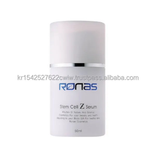 KOREAN COSMETIC Ronas Stem Cell Z Serum 50mlは、アウトドアアクティビティ中に疲れた肌に栄養を与え、肌を引き締めます