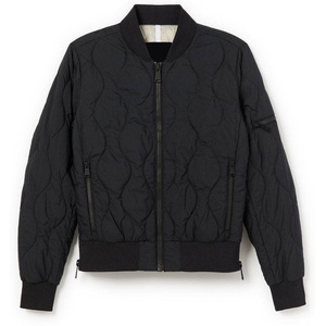 Streetwear Style <b>Women</b> Bomber <b>Jacket</b> Custom Camouflage Embroidery Waterproof Polyester <b>Zip</b> Outerwear Logo Branding Printing - Product Image 1