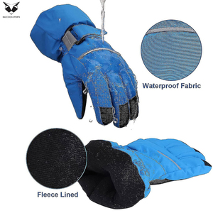 Ultra Warm Winter Hand Protection Windproof Thermal Outdoor Customized Made New Arrival Heated Waterproof Breathable <b>Ski</b> <b>Gloves</b> - Product Image 5