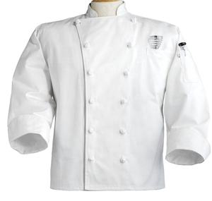 Abrigo blanco de chef, uniforme de panadería, pantalón de chef, gorra de chef - Product Image 1