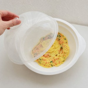 หม้อนึ่งไมโครเวฟแบบมีตะแกรงกรอง สำหรับมันเทศและเกี๊ยว ผลิตในเกาหลี ปลอดสาร BPA - Product Image 4
