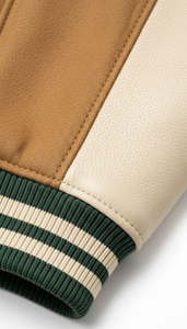 Sustainable American Style Quilted Lining Sublimation Print Viral Street Style Winter Hooded Unisex Front Eco-Friendly Letterman - Product Image 4